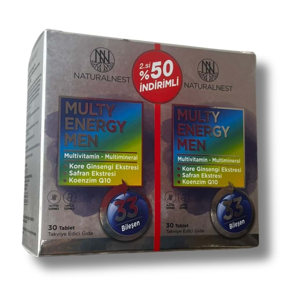 Naturalnest Multi Energy Men 2.si % 50 İndirimli