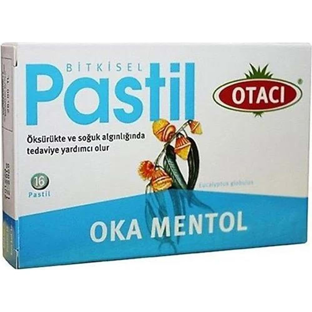 Otacı Oka Mentol Pastil 16'lı