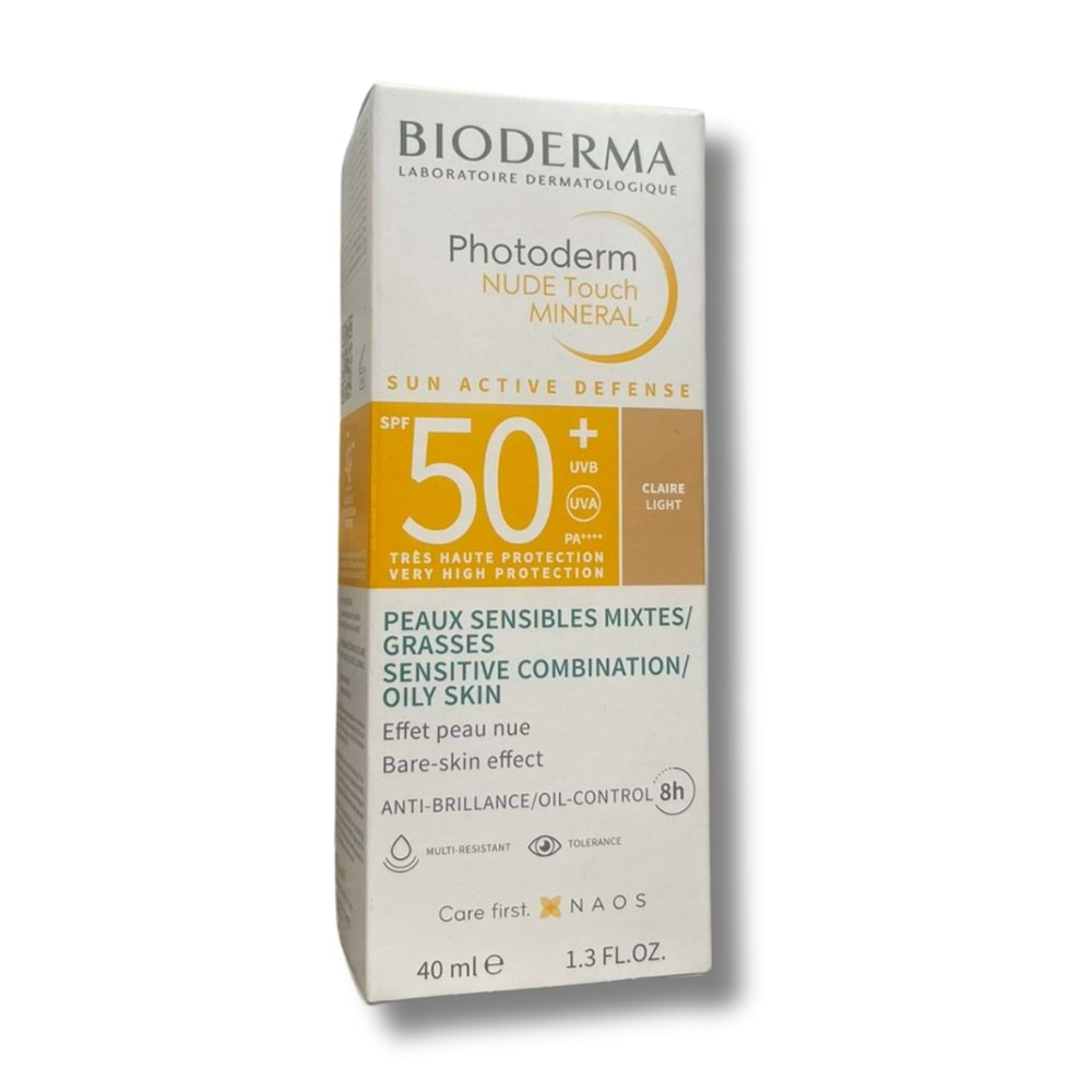 Bioderma Photoderm Nude Touch Light SPF50+ 40 ml