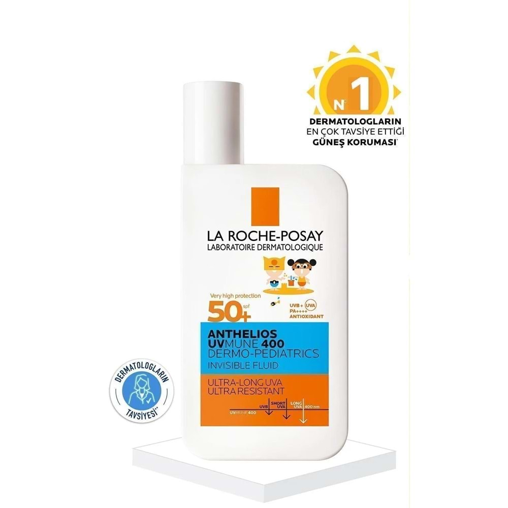 La Roche Posay Anthelios Dermo Pediatric Invisible Fluid SPF50+ 50 ml