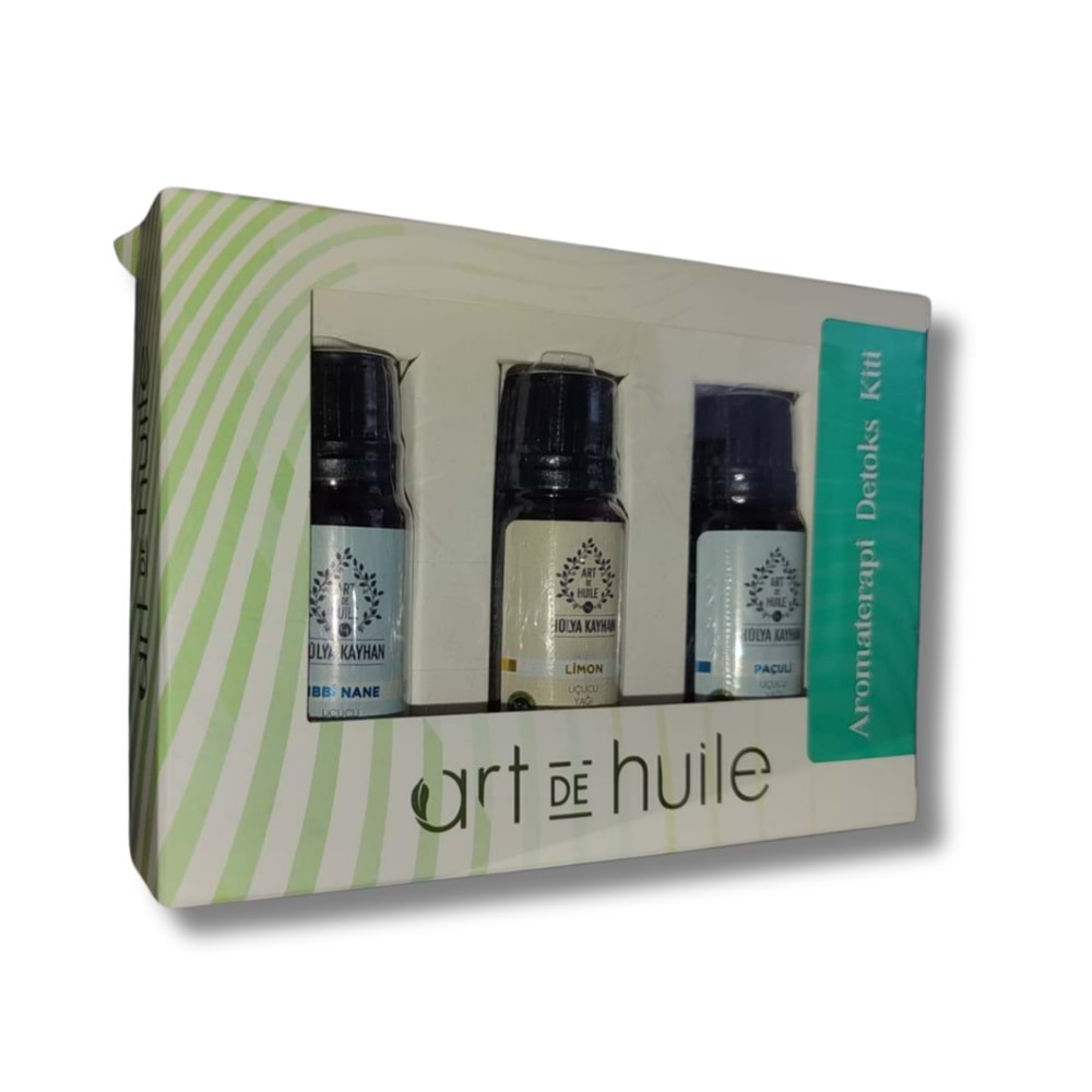 Art de Huile Terapi Detoks Kiti (Nane-Limon-Paçuli)