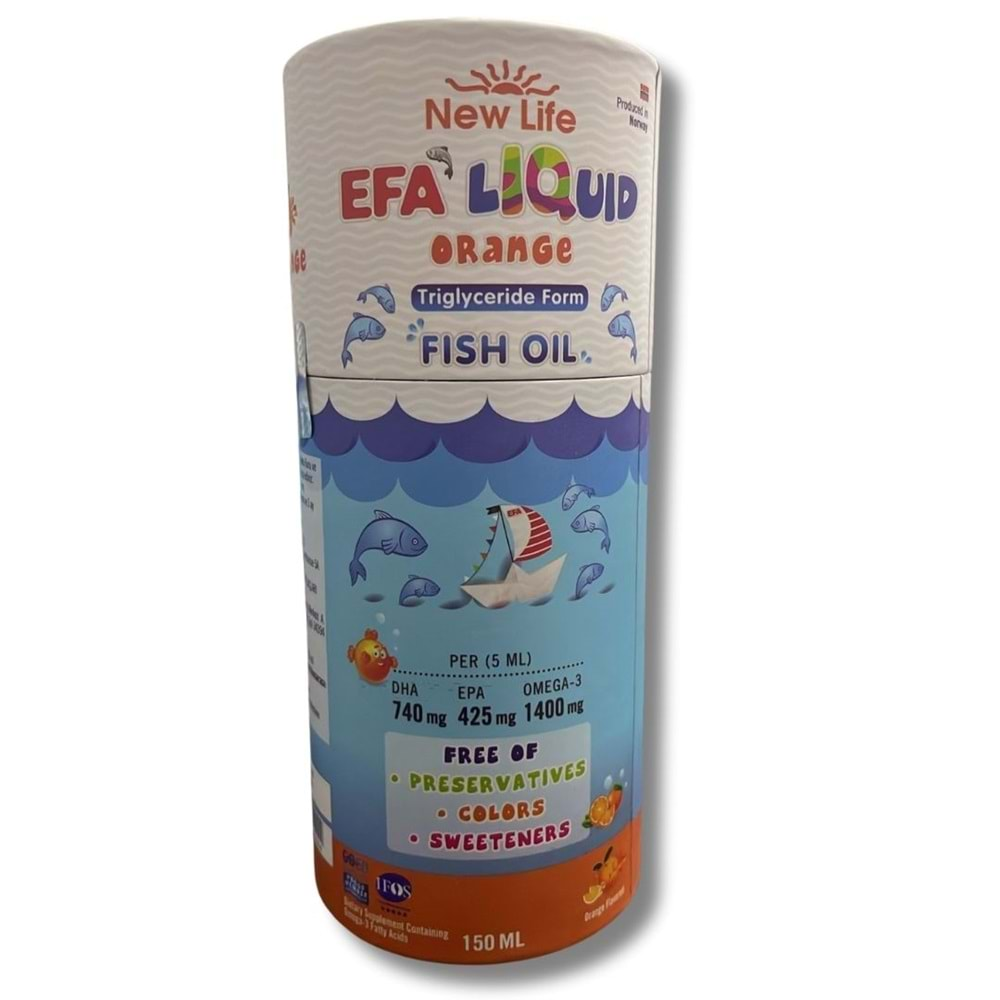 New Life EFA Liquid Orange 150 ml