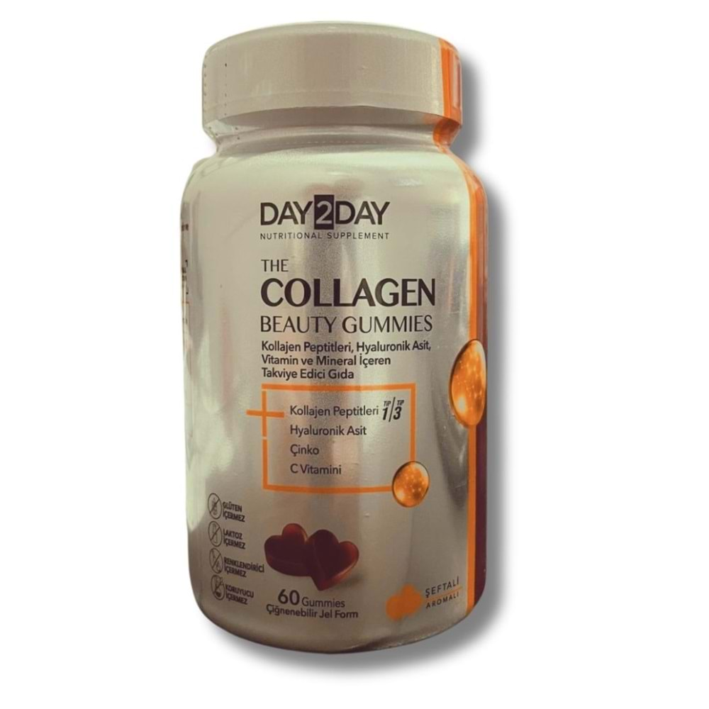 Day2day The Collagen Beauty Gummies 60 Çiğnenebilir Jel Form