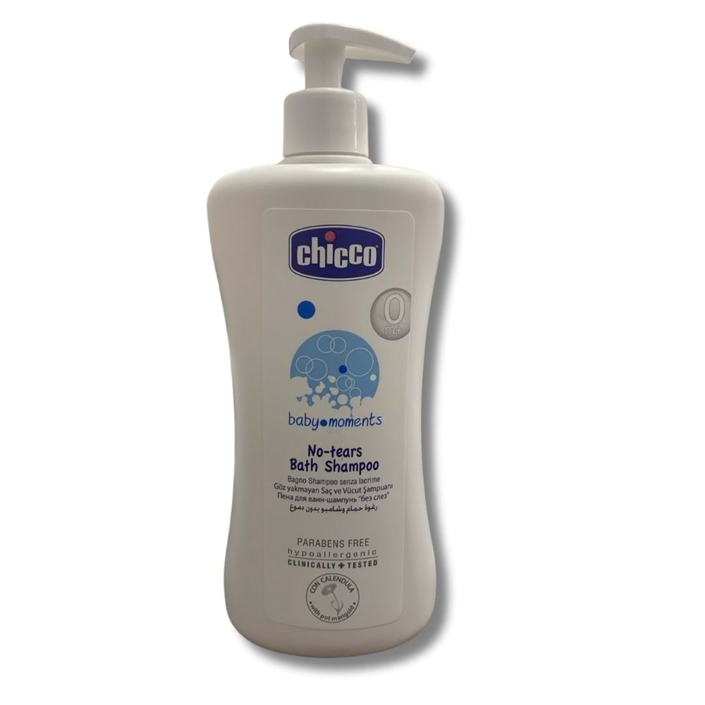 Chicco Baby Moments Göz Yakmayan Saç ve Vücut Şampuan 500 ml