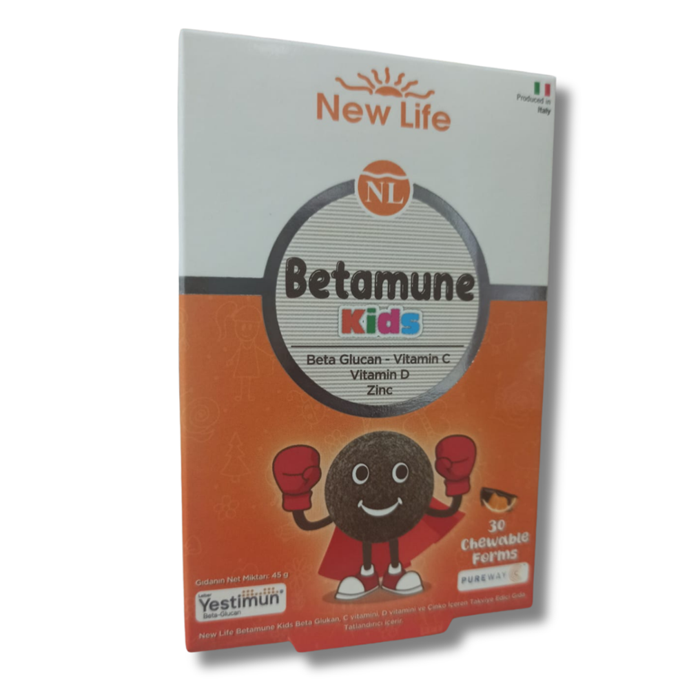 New Life Betamune Kids 30 Yumuşak Kapsül