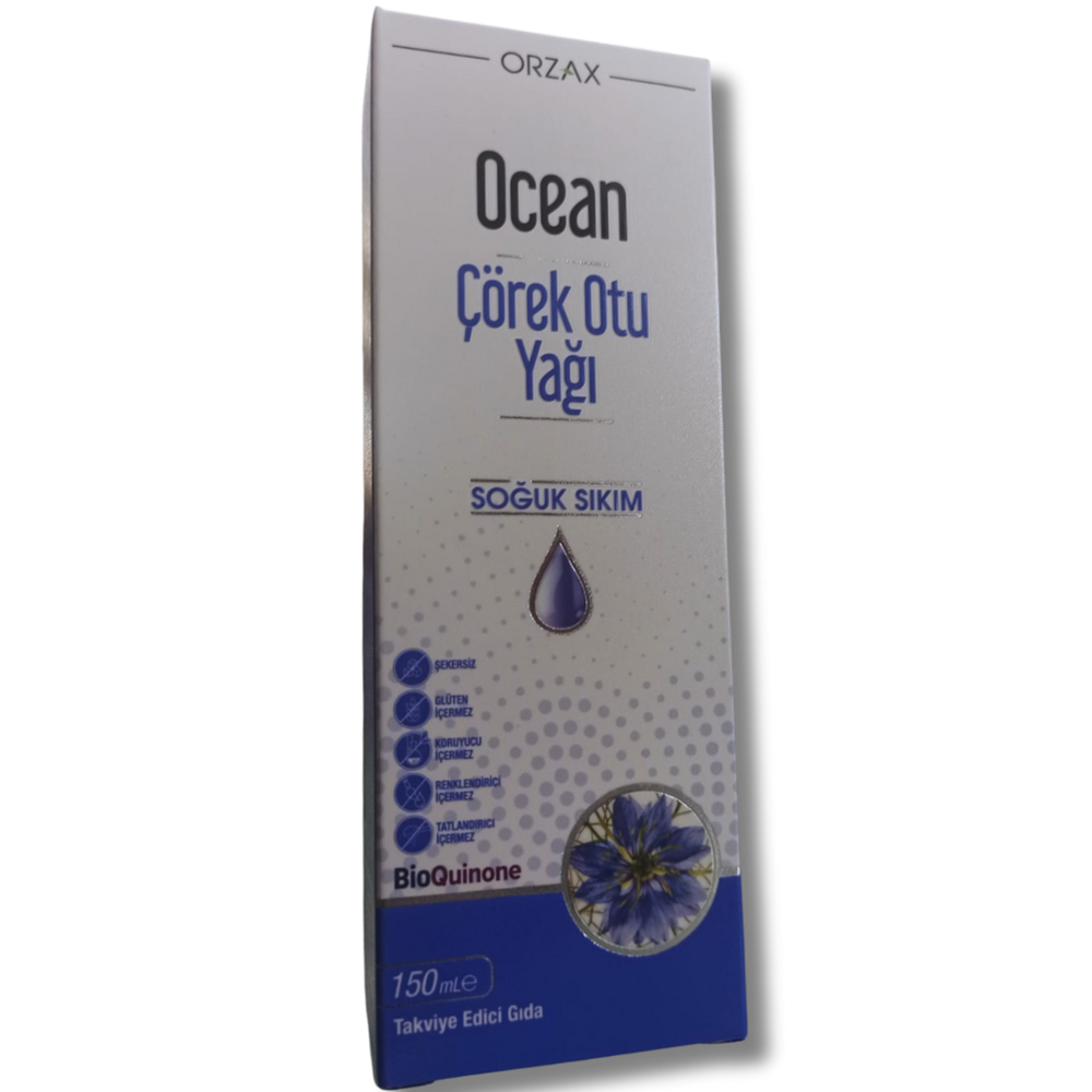 Ocean Çörek Otu Yağı Soğuk Sıkım 150 ml