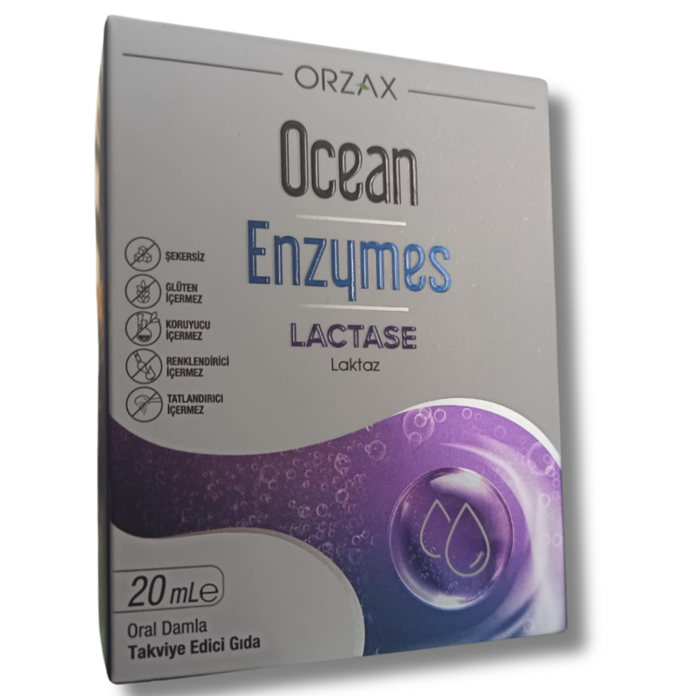 Ocean Enzymes Lactase Damla 20 ml