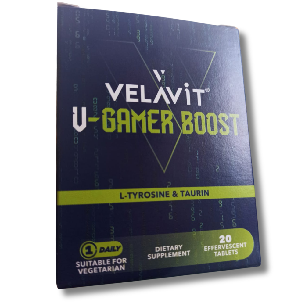 Velavit V Gamer Boost 20 Efervesan Tablet