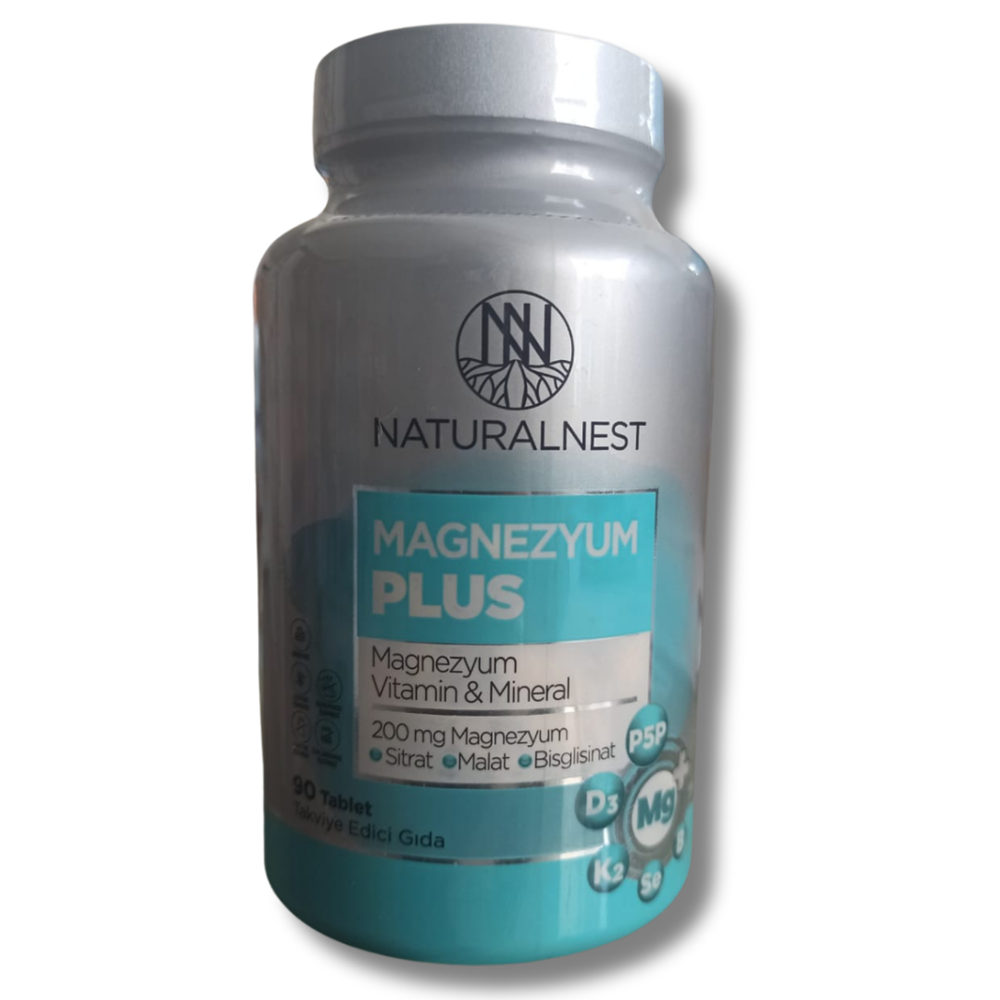 Naturalnest Magnezyum Plus 90 Tablet