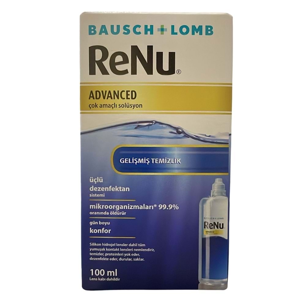 Renu Advanced Çok Amaçlı Lens Solüsyonu 100 ml