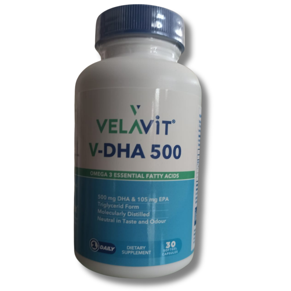 Velavit V DHA 500 mg 30 Kapsül