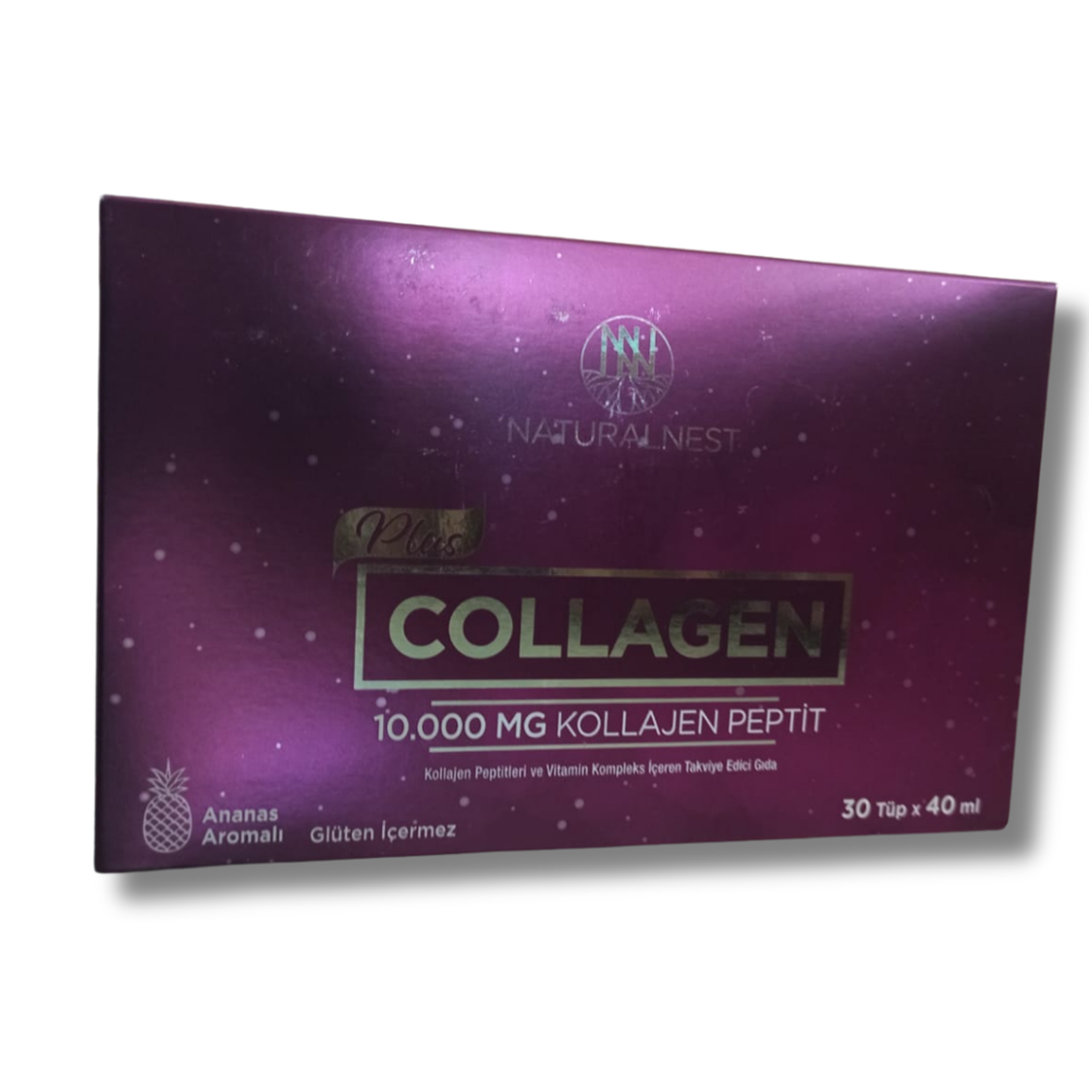 Naturalnest Collagen Plus Kollajen Peptitleri ve Vitamin Kompleks 30 x 40 ml