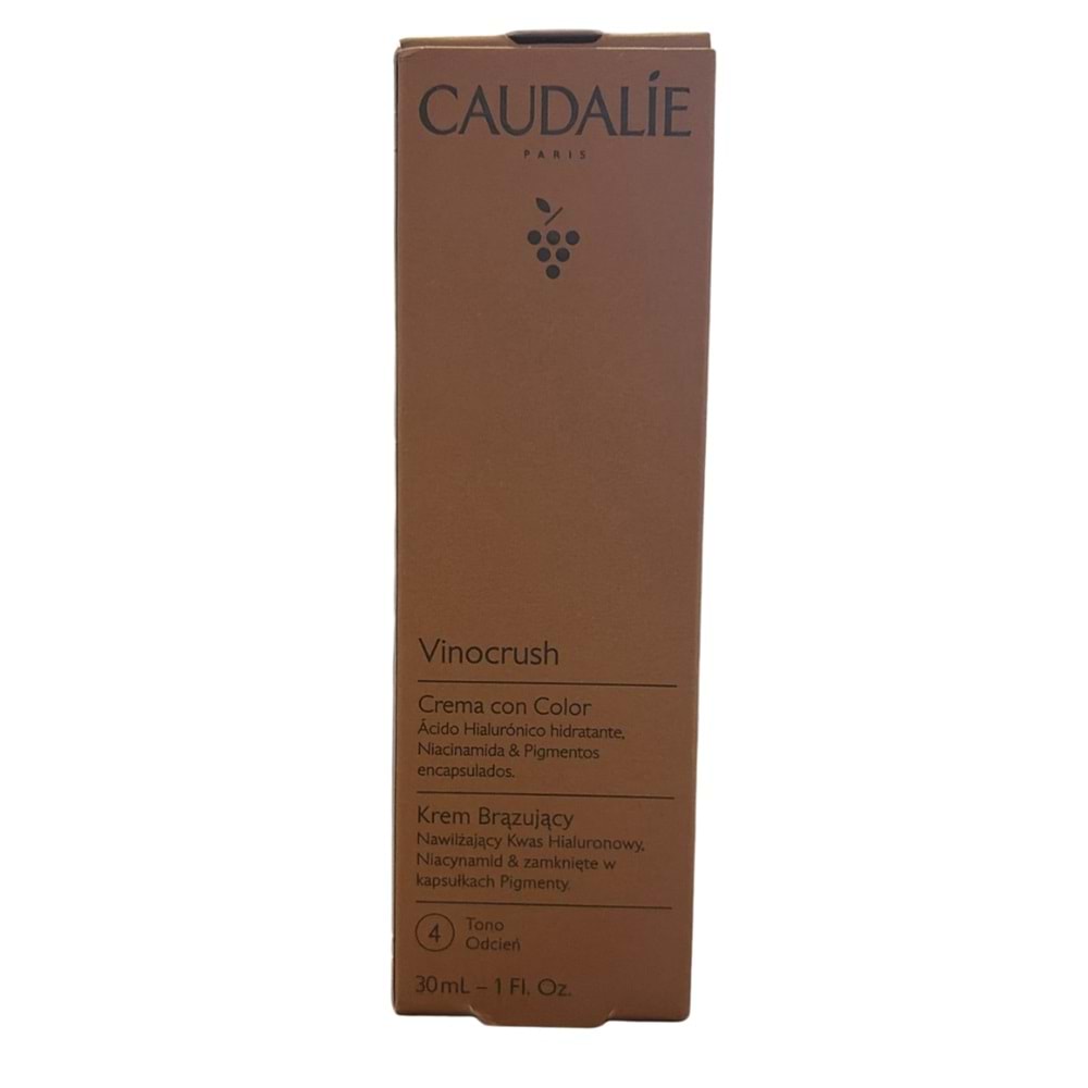 Caudalie Vinocrush Skin Tint Shade 4 - Ton 4 Cream 30 ml