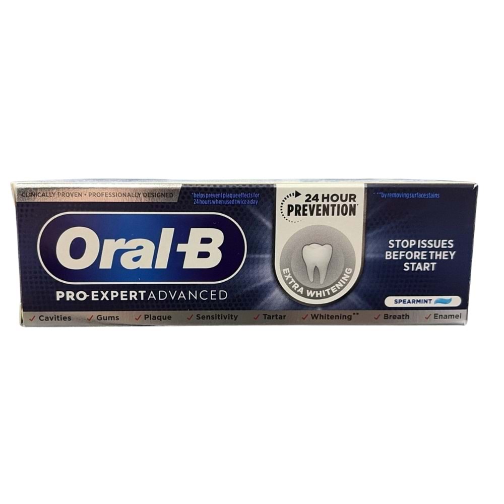 Oral-B Pro-Expert Advanced Extra Whitening Diş Macunu 75 ml