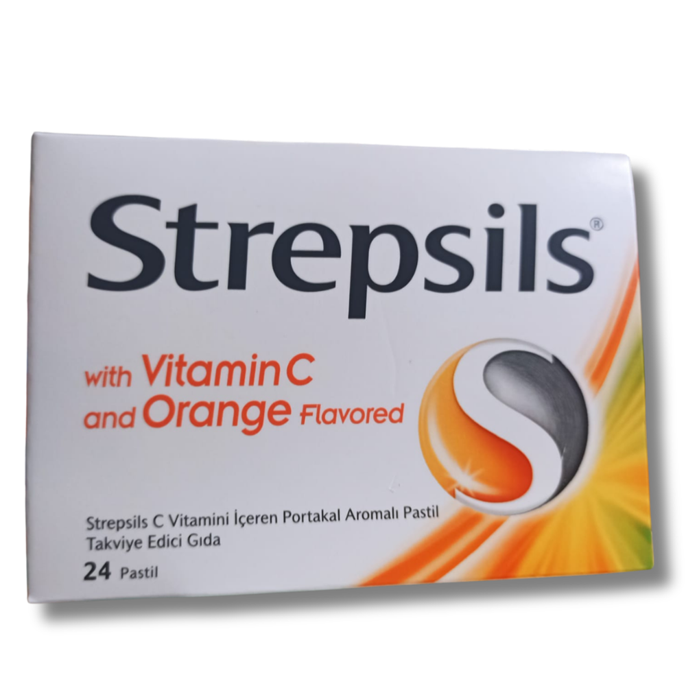 Strepsils Portakal & C Vitamini Aromalı 24 Pastil
