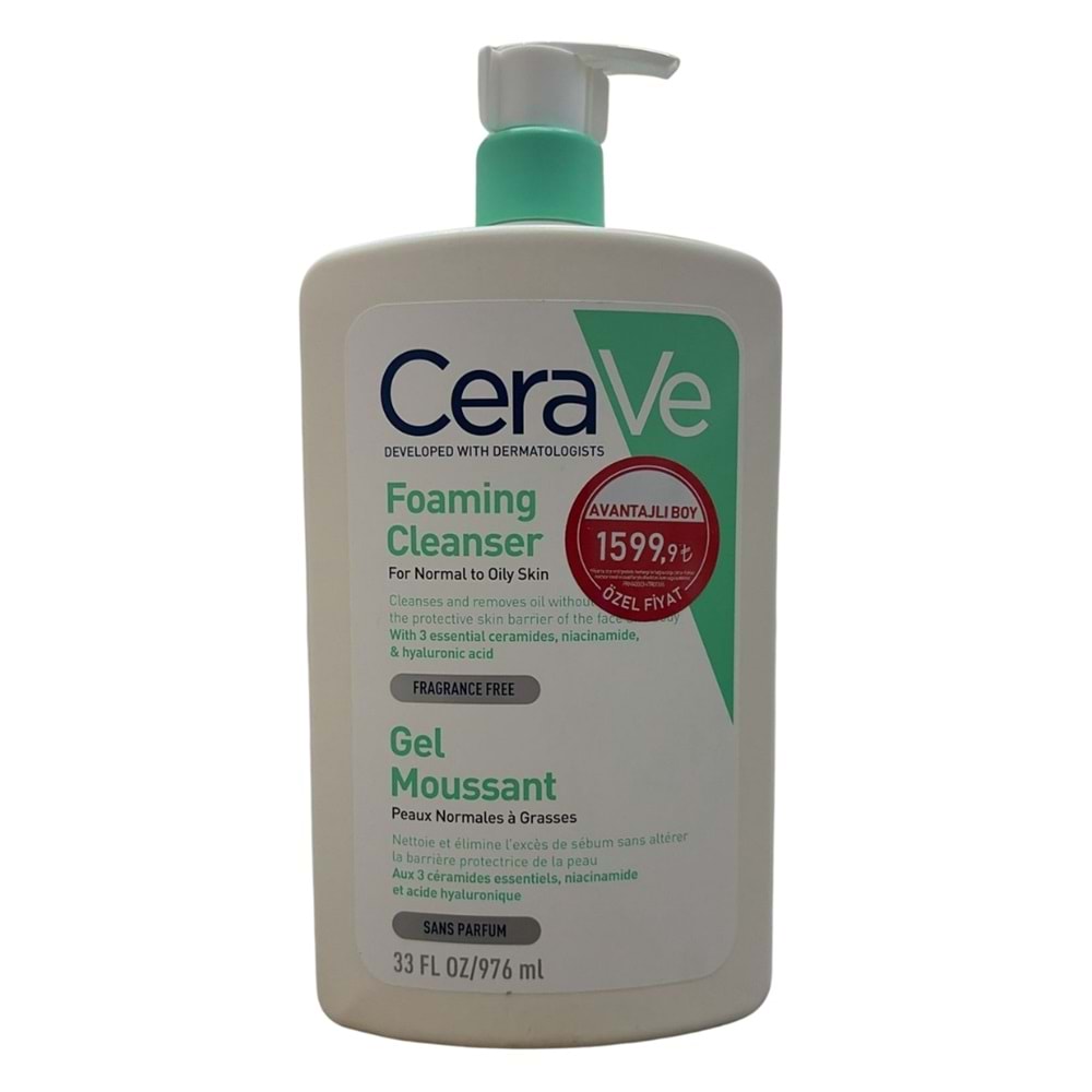 Cerave Foaming Cleanser 976 ml
