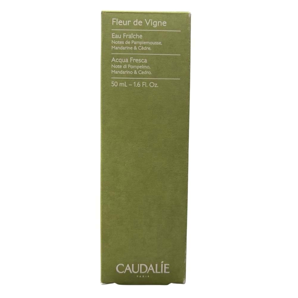 Caudalie Fleur De Vigne Fresh Fragrance Üzüm Çiçeği Aromalı Parfüm 50 ml