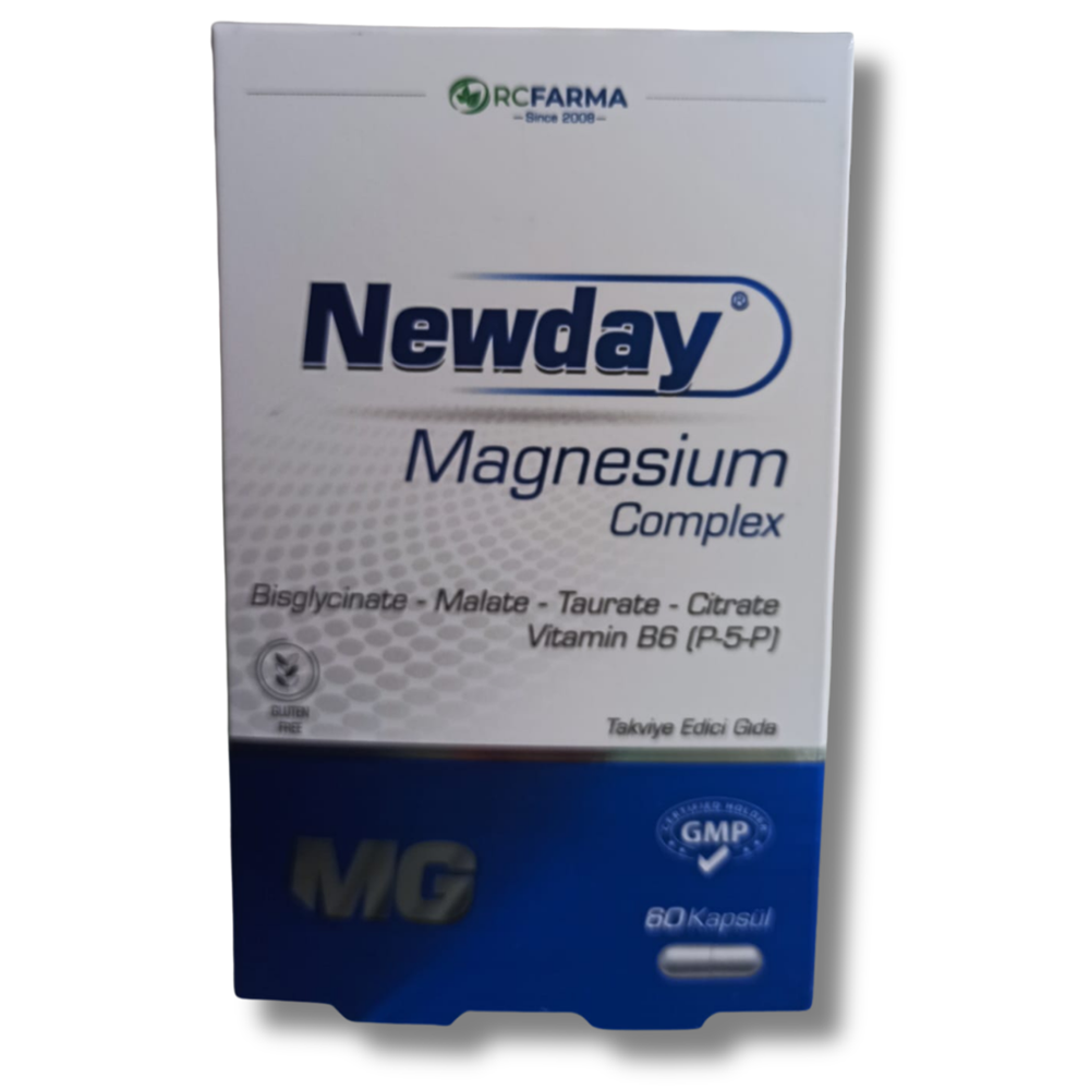 Newday Magnezyum Complex 60 Kapsül