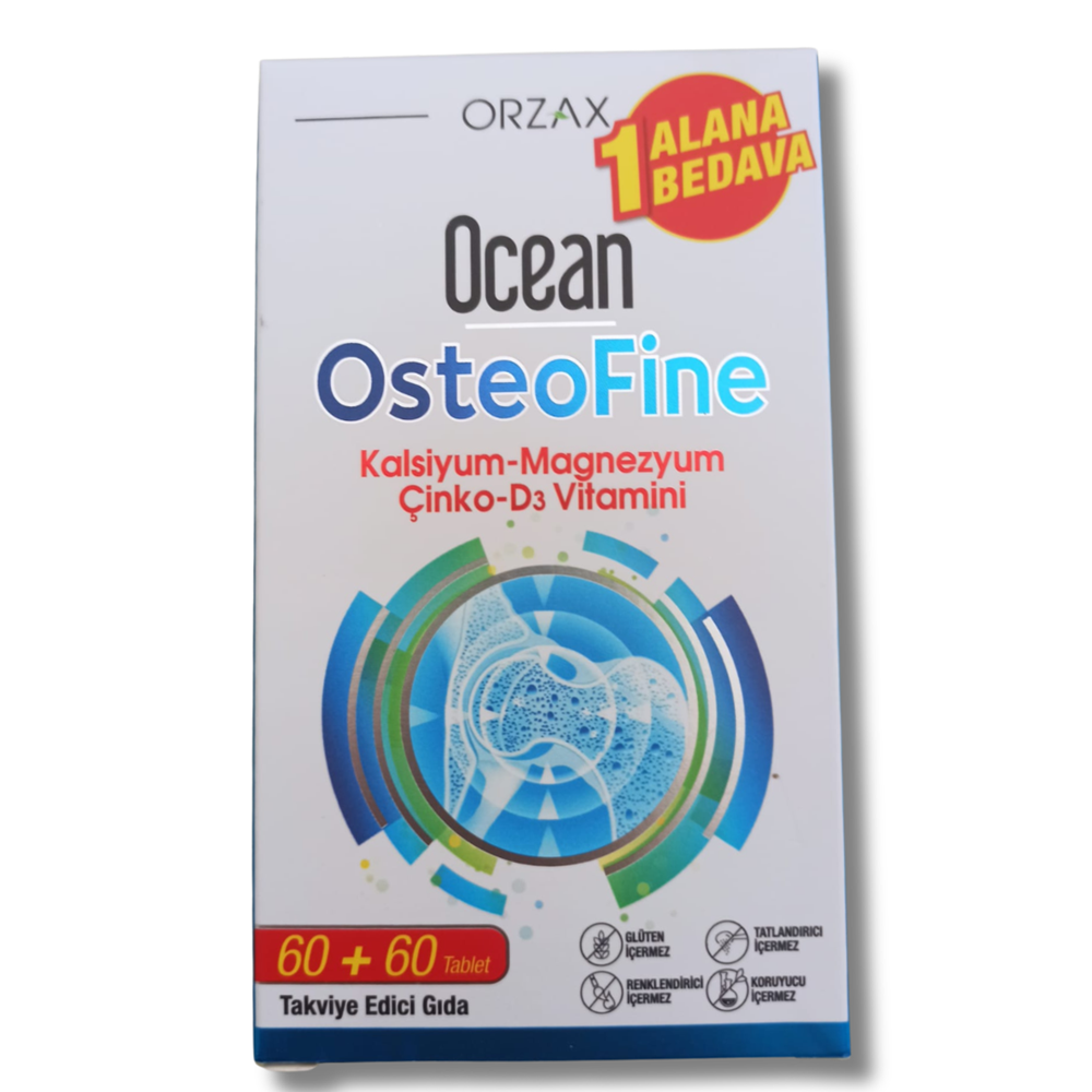 Ocean Osteofine 60+60 Tablet - 1 Alana 1 Bedava