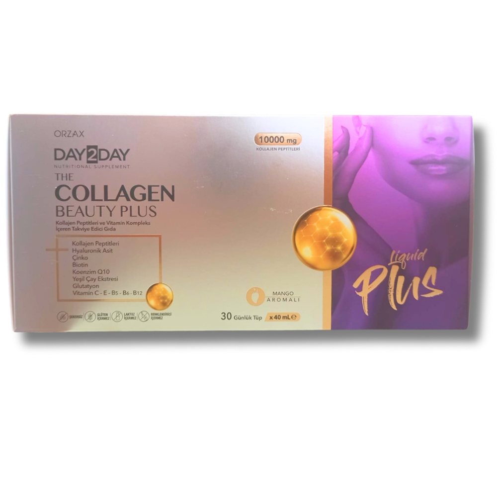 Day2Day The Collagen Beauty Plus Mango Aromalı 30 Tüp x 40 ml