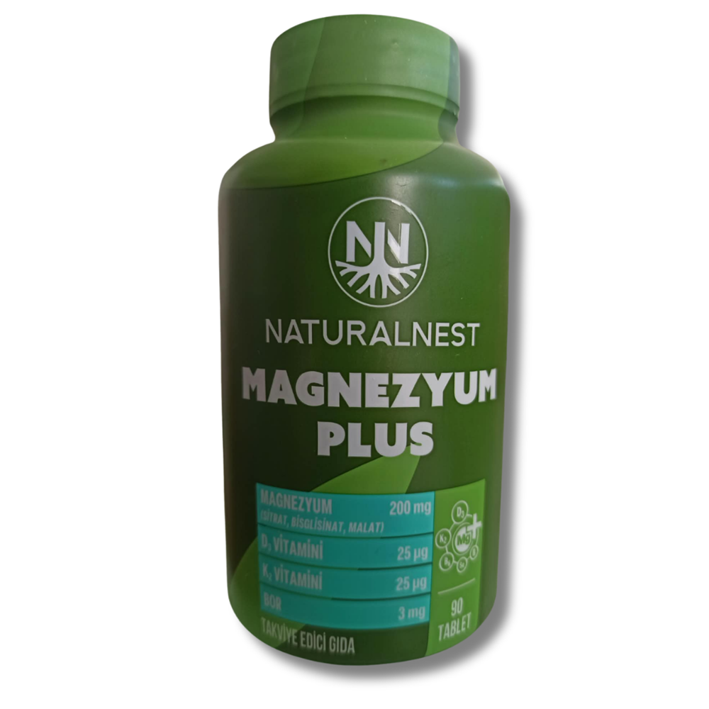Naturalnest Magnezyum Plus 90 Tablet