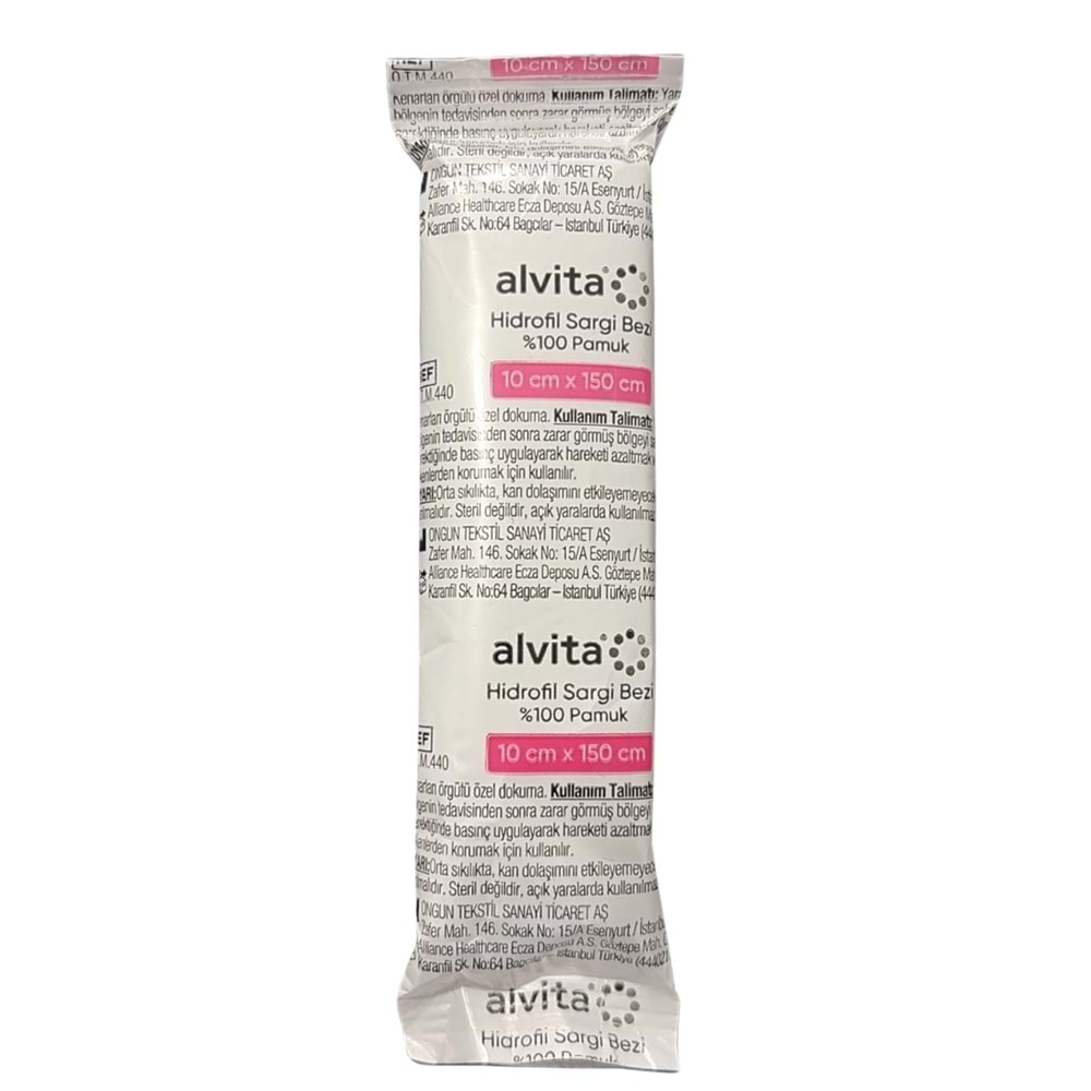Alvita Sargı Bezi 10cm x 150cm