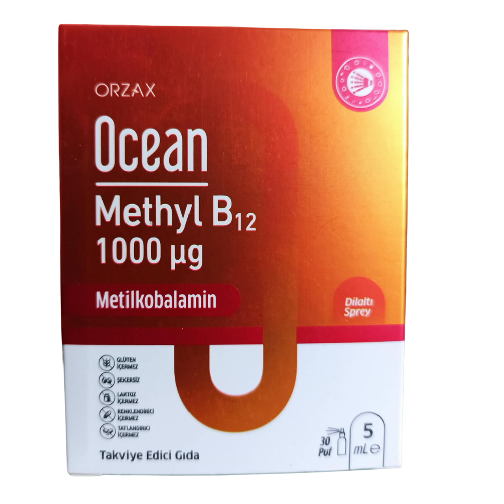 Ocean Methyl B12 Sprey 1000 mg 5 m l