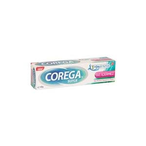 Corega Süper Tat İçermez Yapıştırıcı Krem 40g Tüp