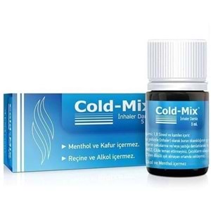 Cold-Mix İnhaler Damaklı 5 ml Şişe