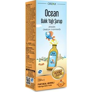 Ocean Şurup Portakal 150ml Şişe