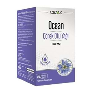 Ocean Çörek Otu Yağı SoftJel 1000 mg 60 Kapsül