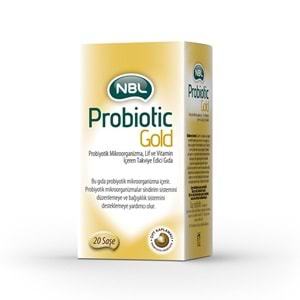 NBL Probiotic Gold 20 Poşet Probiyotik