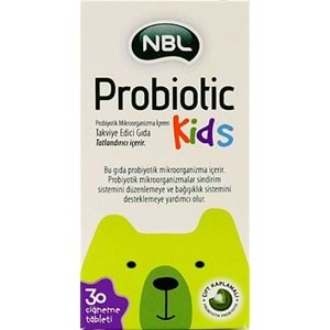 NBL Probiotic Kids Probiyotik 30 Tablet