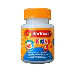 Redoxon Kids Çiğnenebilir C Vitamini, D Vitamini ve Çinko Takviye Edici Gıda 60 Tablet