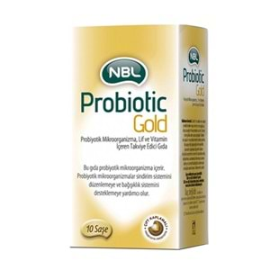 NBL Probiotic Gold 10 Poşet Probiyotik