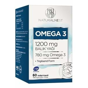 Naturalnest Omega 3 60 Kapsül