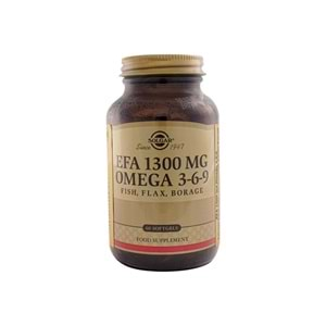 Solgar Efa 1300 mg Omega 3-6-9 60 Softgel