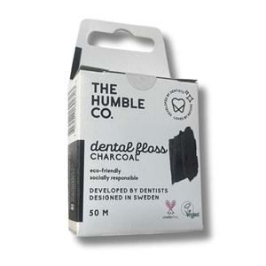 Humble Diş İpi Dental Floss 50 M- Charcoal(Aktif Kömürlü) 50 M