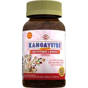 Solgar Kangavites Multivitamin & Mineral 60 Tablet