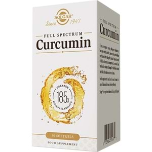 Solgar Curcumin Food Supplement 30 Kapsül