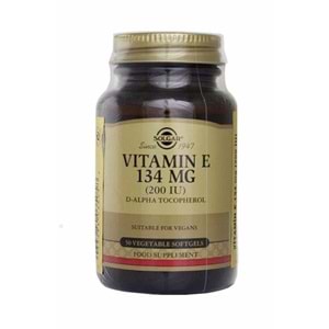 Solgar Vitamin E 200 IU 50 Softgel