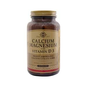 Solgar Calcium Magnesium Vitamin D3 150 Tablet