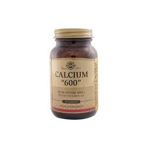 Solgar Calcium 600 mg Oyster Shell 60 Tablet