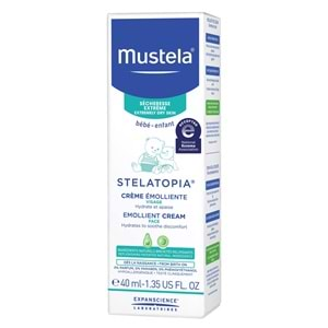 Mustela Stelatopia Emollient Face Cream 40 ml