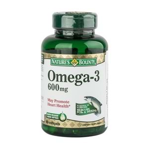 Natures Bounty Omega-3 600 mg 90 Softgel