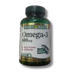 Natures Bounty Omega-3 600 mg 90 Softgel