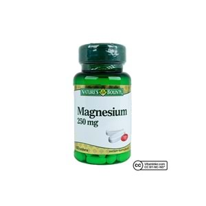 Natures Bounty Magnesium 250 mg 60 Tablet