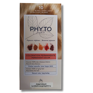 Phyto Color Saç Boyası 10 - Extra Hafif Sarı
