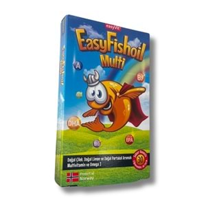 Easy Fish Oil Multi 30 Jel Tablet