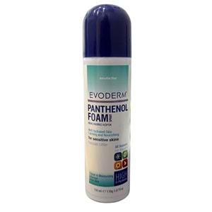 Evoderm Panthnenol Foam Nemlendirici Köpük 150 ml Sprey